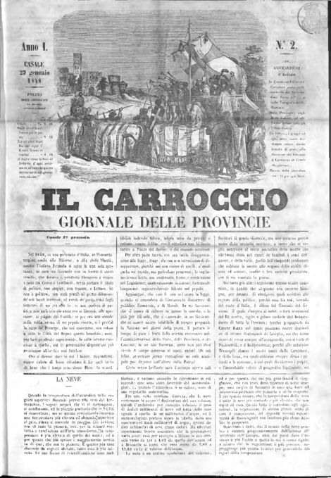 Il Carroccio - Edizione 2 del 29/01/1848